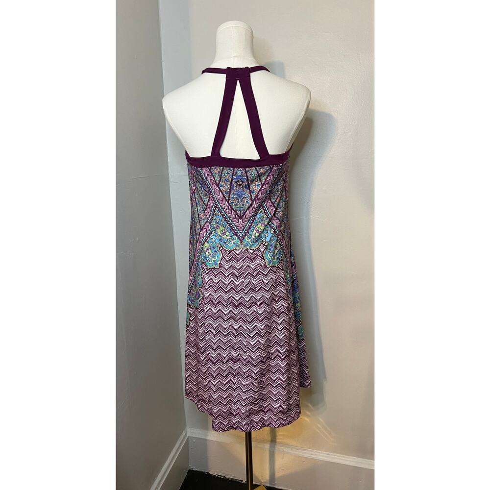 prAna Quinn Racerback Shelf Bra Dress Size Medium (B110367) - Picture 2 of 8